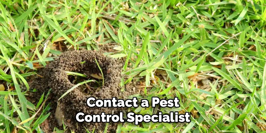 Contact a Pest Control Specialist