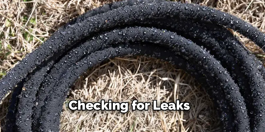 Checking for Leaks