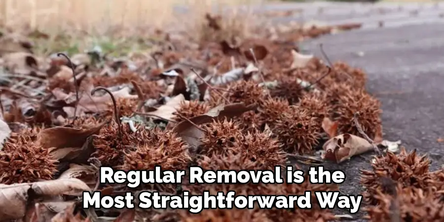 Regular Removal is the Most Straightforward Way