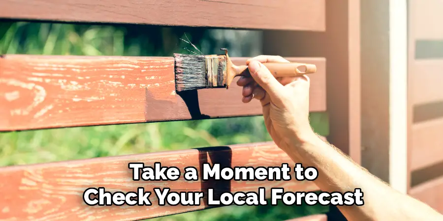 Take a Moment to
Check Your Local Forecast