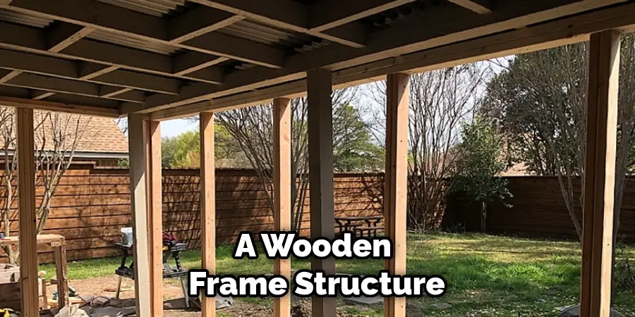A Wooden Frame Structure