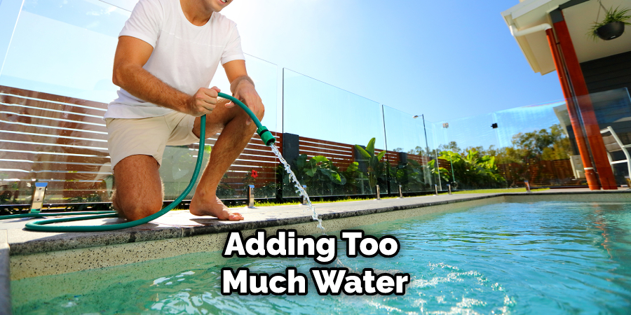 Adding Too Much Water