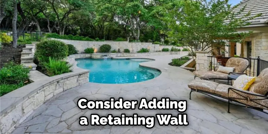 Consider Adding a Retaining Wall