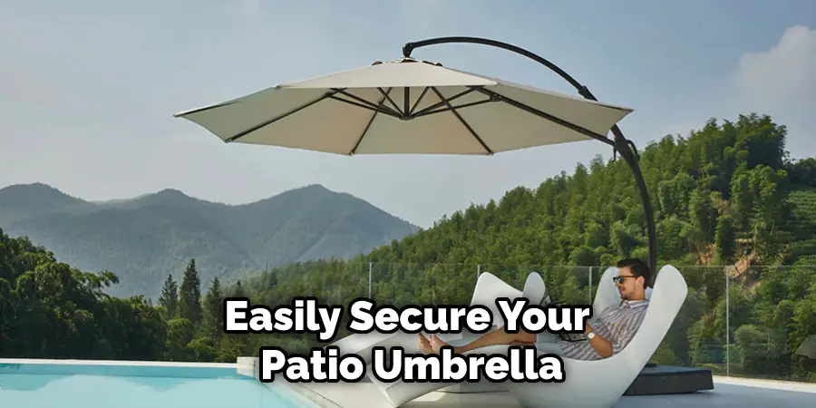 Easily Secure Your Patio Umbrella