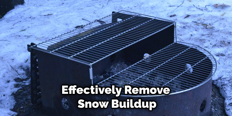 Effectively Remove Snow Buildup