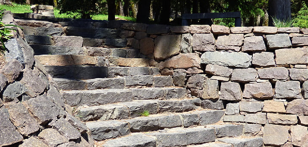 How to Build Stone Steps for a Patio