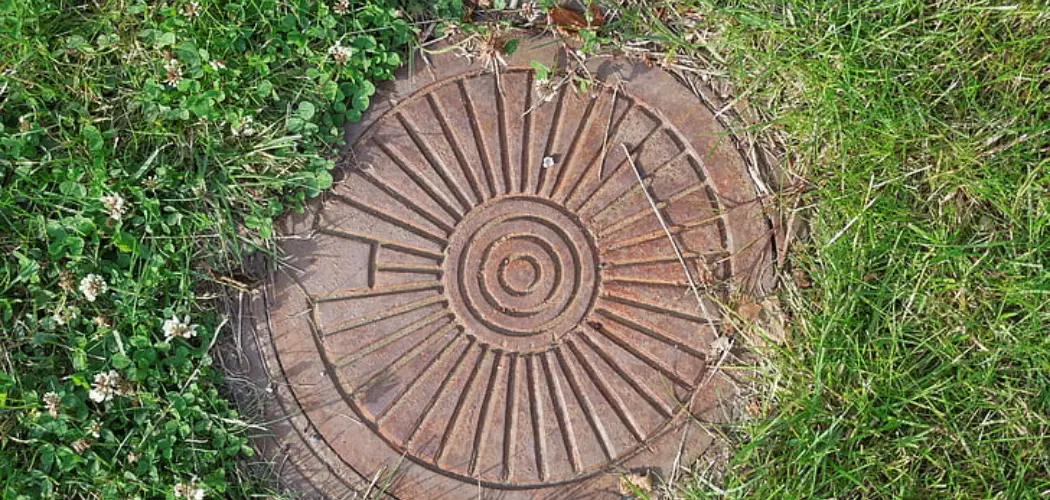 How to Hide Sewer Cover in Yard