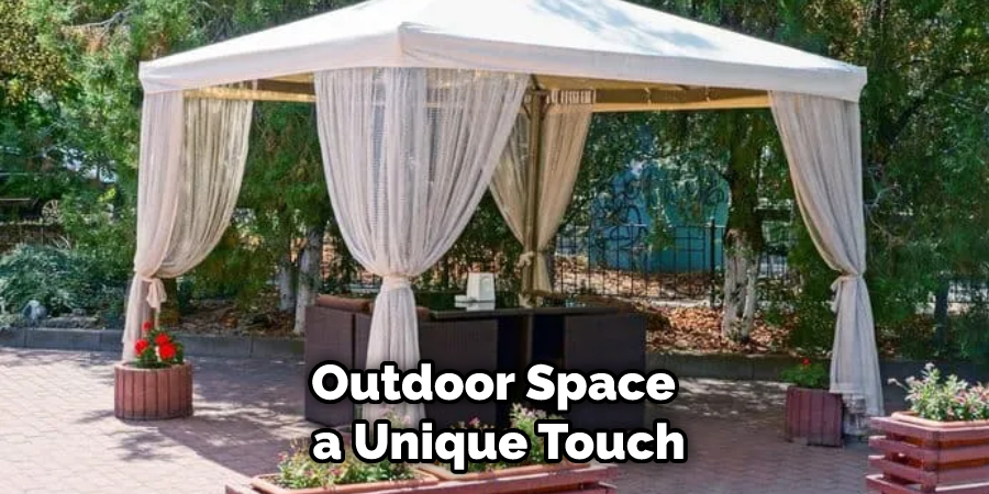 Outdoor Space a Unique Touch