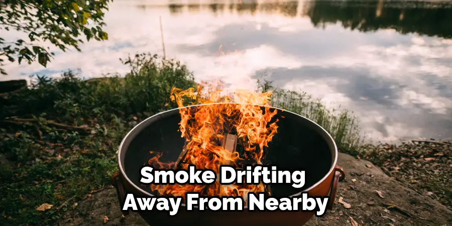 Smoke Drifting Away From Nearby