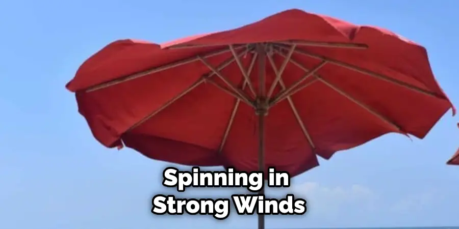 Spinning in Strong Winds