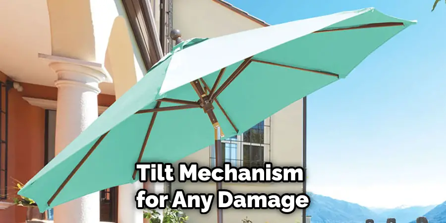 Tilt Mechanism for Any Damage