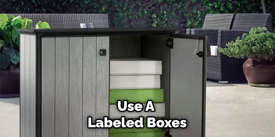 Use A Labeled Boxes