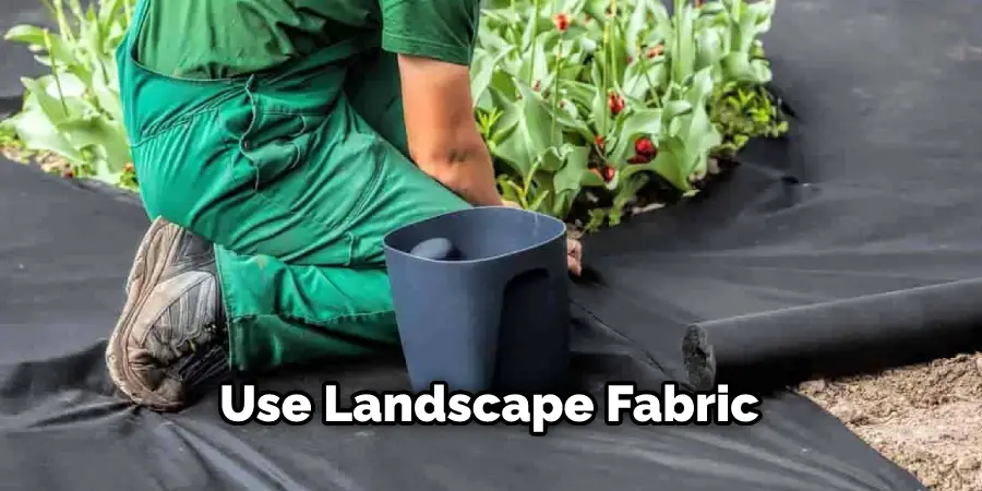 Use Landscape Fabric