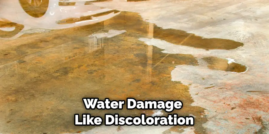 Water Damage Like Discoloration