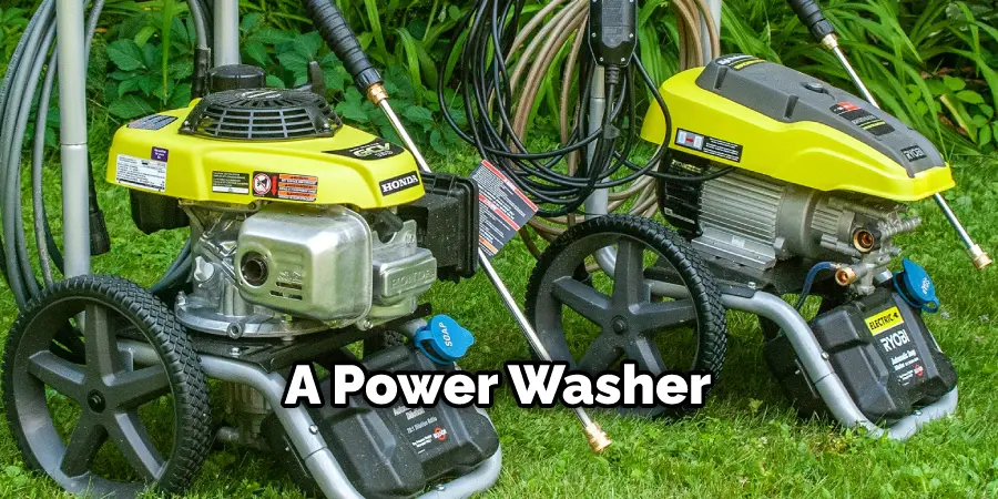 A Power Washer