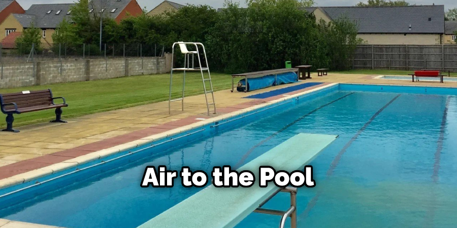 Air to the Pool
