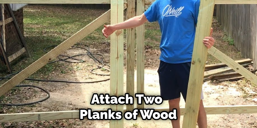 Attach Two Planks of Wood