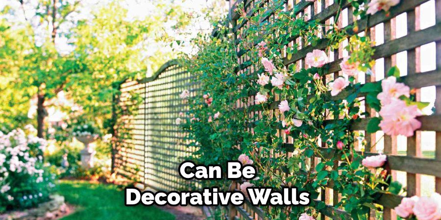 Can Be Decorative Walls 