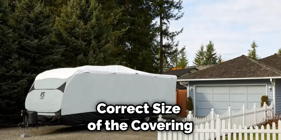 Correct Size of the Covering