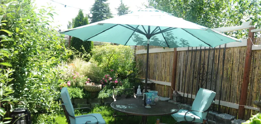 How to Fix Broken Patio Umbrella