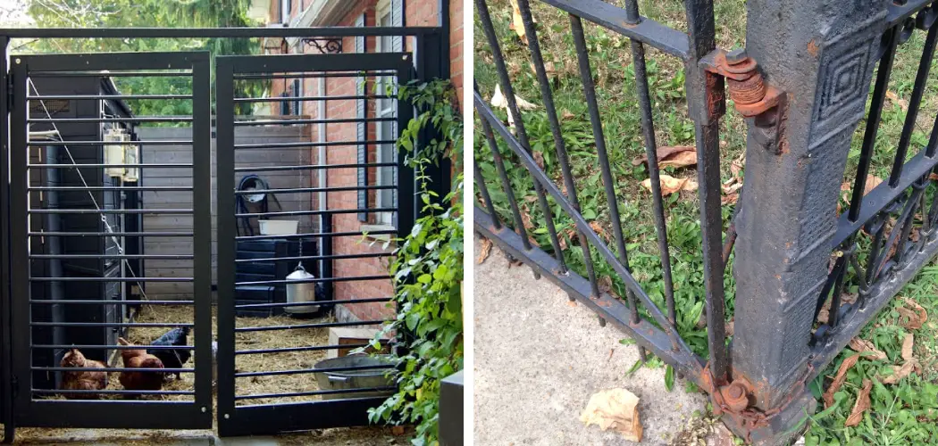 How to Fix a Sagging Metal Gate
