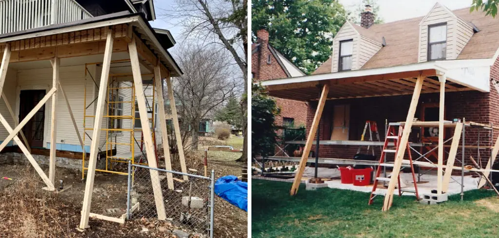 How to Fix a Sagging Porch Roof