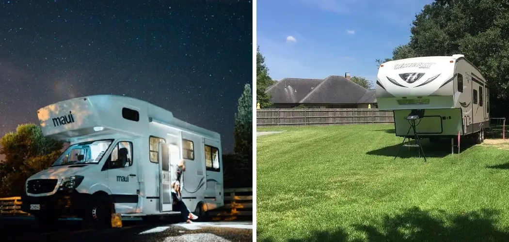How to Hide an Rv in Your Yard