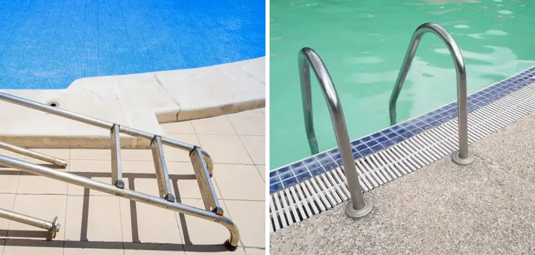How to Install a Pool Ladder in Concrete