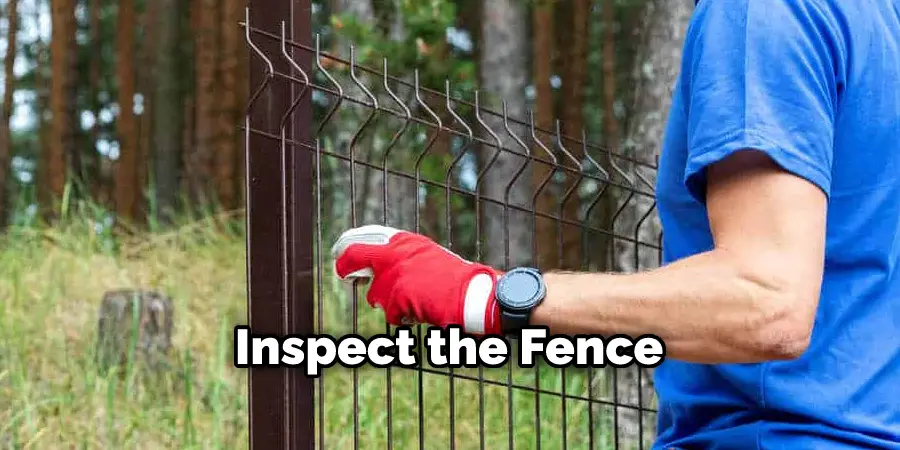 Inspect the Fence