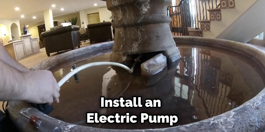 Install an Electric Pump