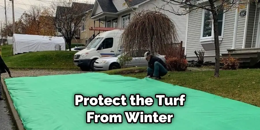 Protect the Turf From Winter