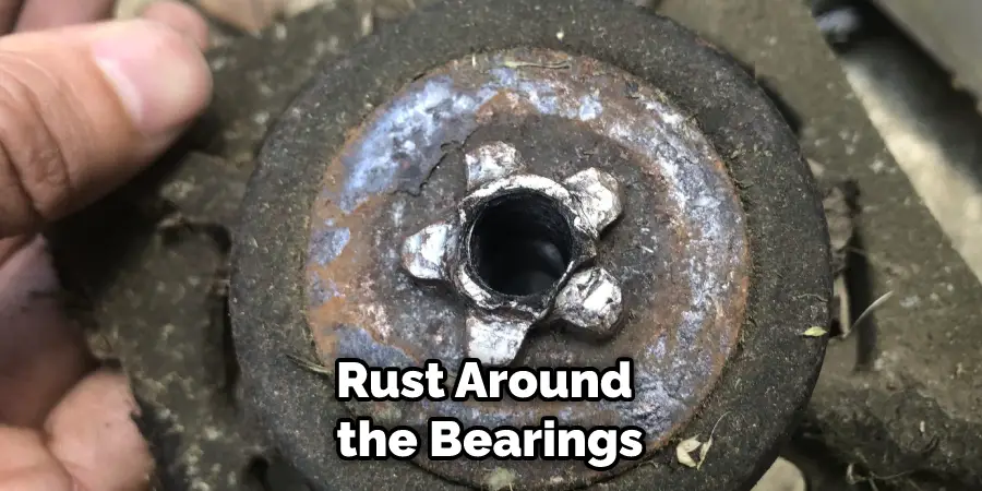 Rust Around the Bearings