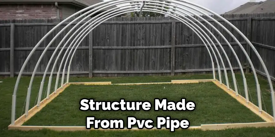 Structure Made From Pvc Pipe