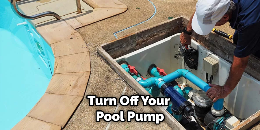 Turn Off Your Pool Pump