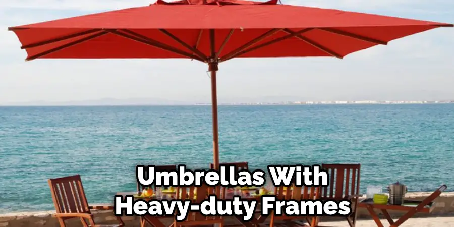 Umbrellas With Heavy-duty Frames
