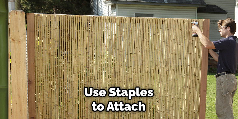  Use Staples to Attach