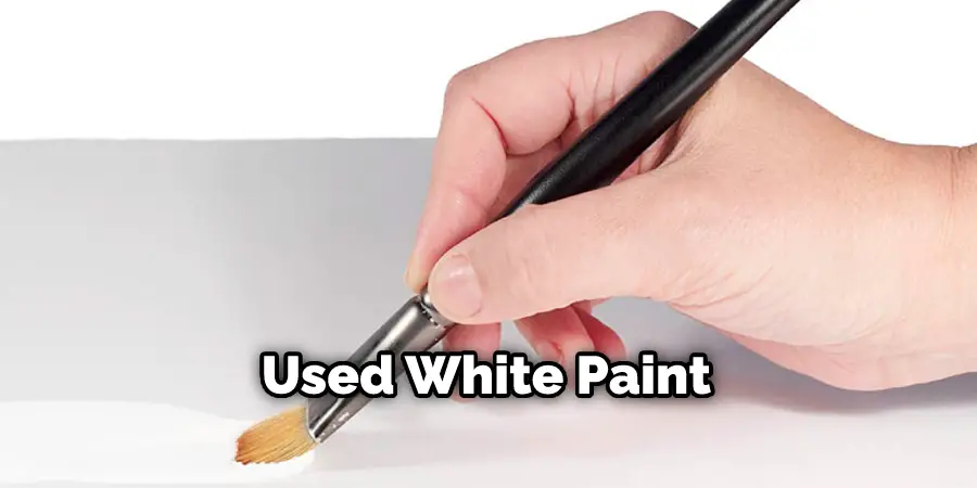 Used White Paint