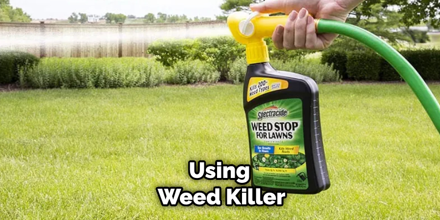 Using Weed Killer