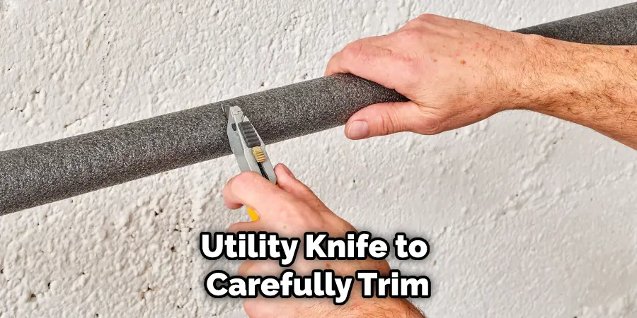 Utility Knife to Carefully Trim