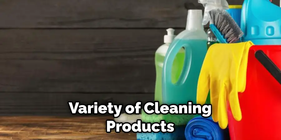 Variety of Cleaning Products