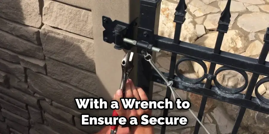 With a Wrench to Ensure a Secure