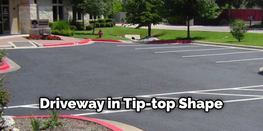 Driveway in Tip-top Shape