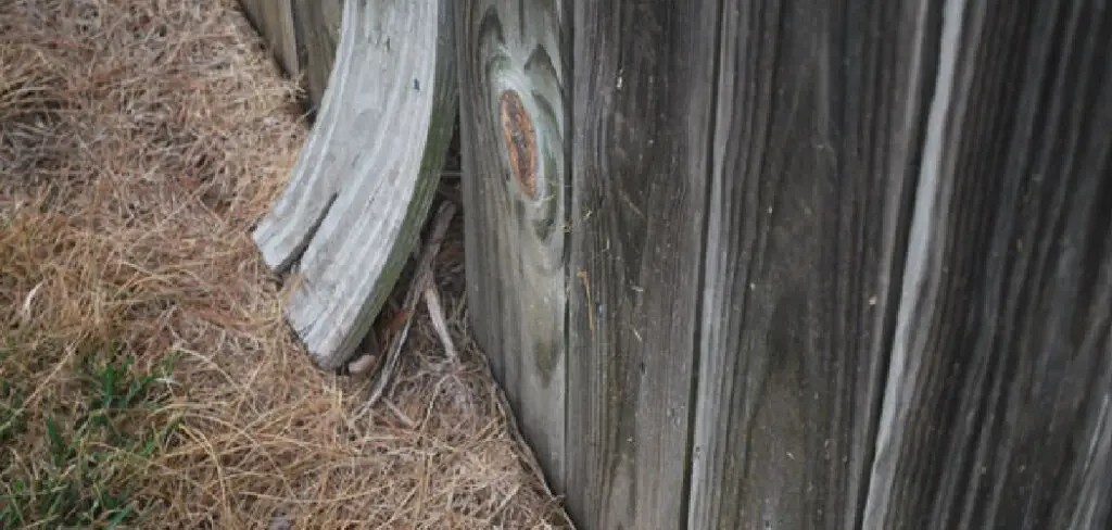 How to Fix Warped Fence Boards