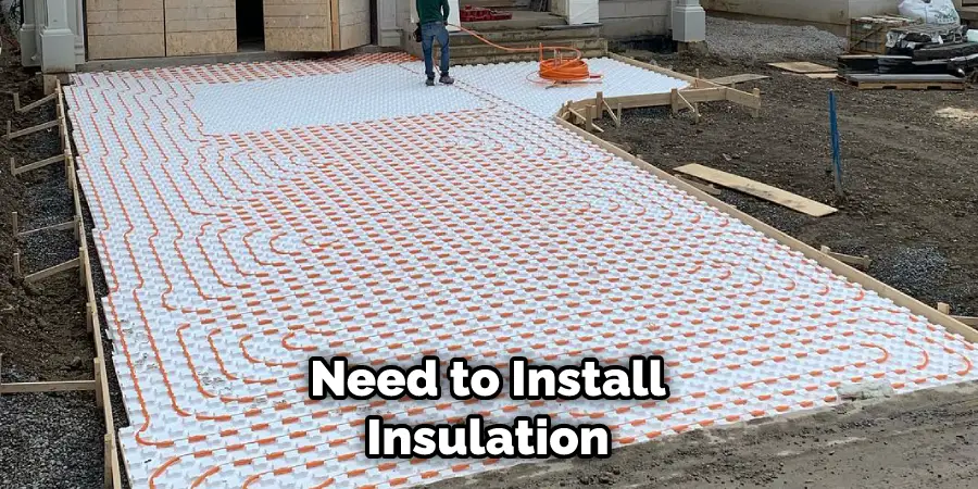 Need to Install Insulation