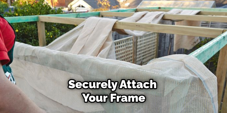 Securely Attach Your Frame