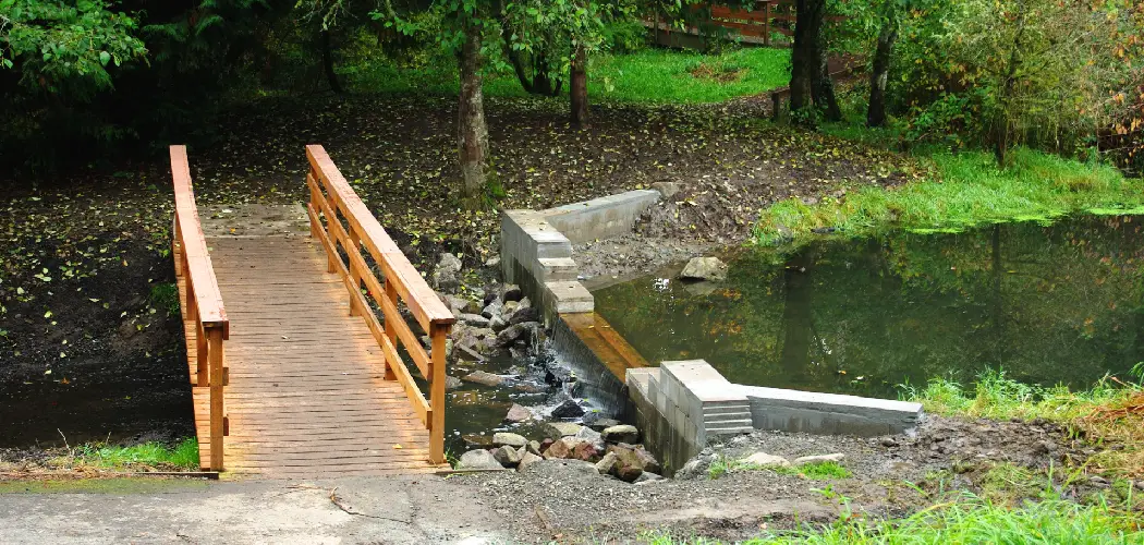How to Build a Bridge Over a Small Creek
