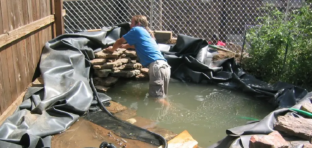 How to Hide Pond Liner