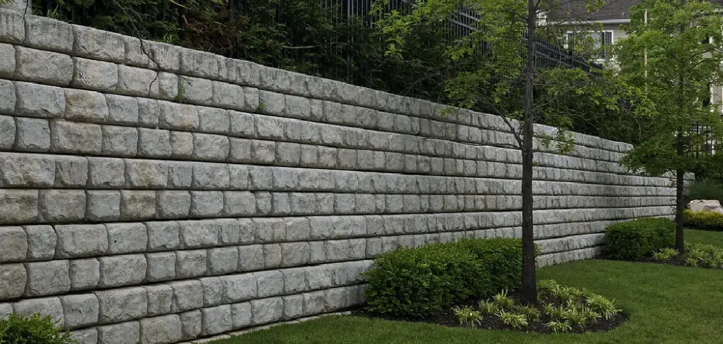 How to Install Belgard Retaining Wall