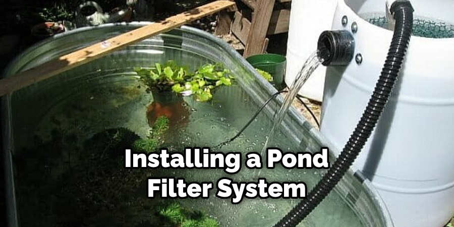 Installing a Pond Filter System
