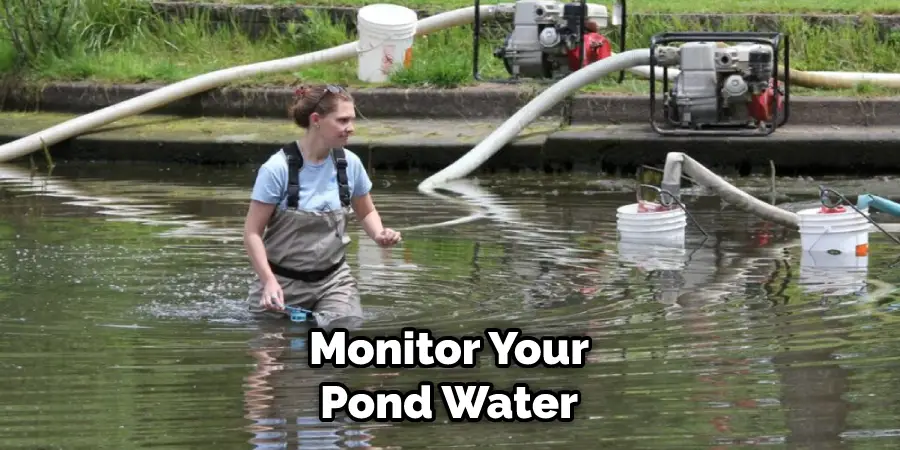 Monitor Your Pond Water